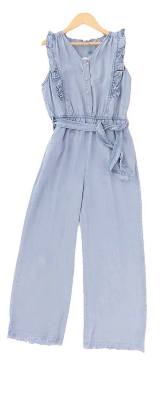 70’s Vibe Hippie Denim Jumpsuit, Hayden Co. Los Angeles Boutique Niche Quality